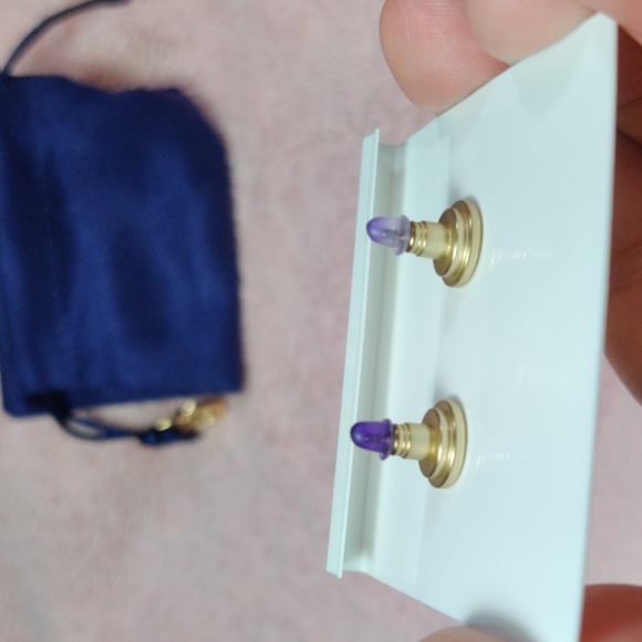 Tory Burch Lock Earrings - Picture 3 of 6